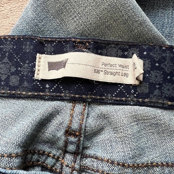Levi's Perfect Waist 525 Straight Leg Size 12 - Picture 5 of 8